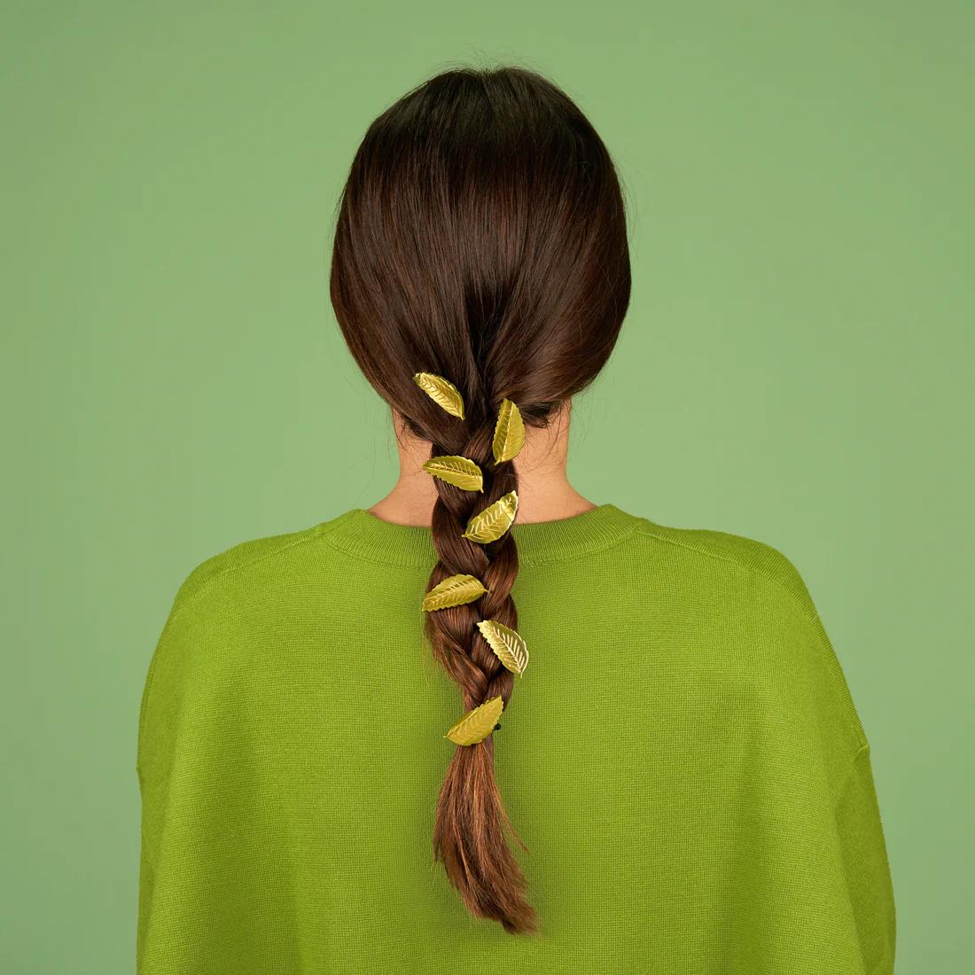 Chestnut Leaf Hair Clip