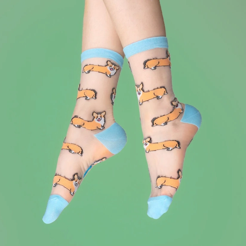 Corgi Sheer Socks