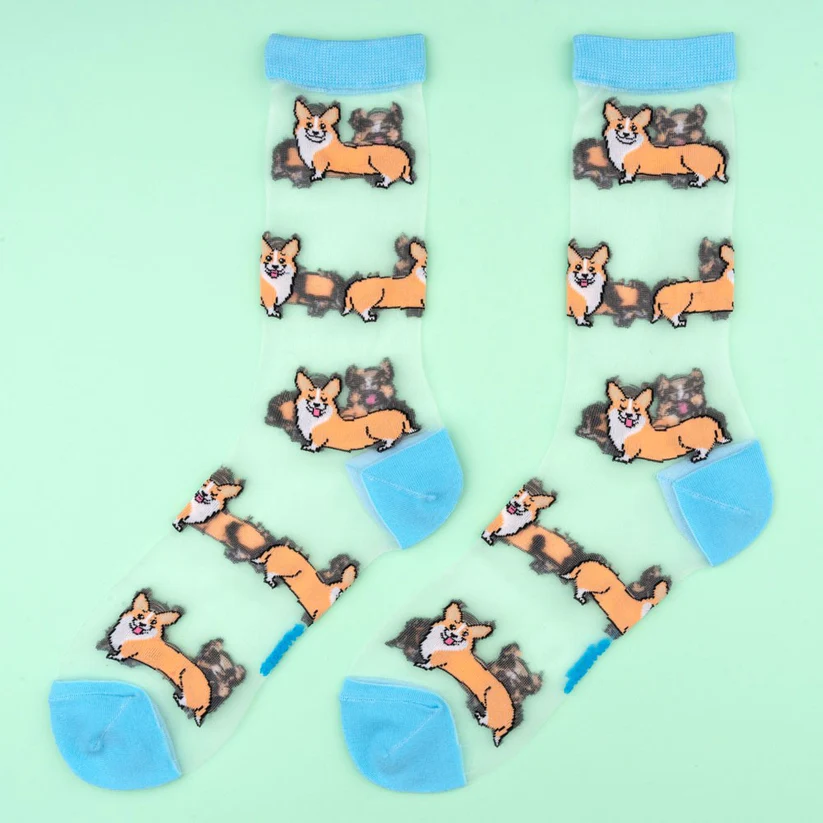 Corgi Sheer Socks