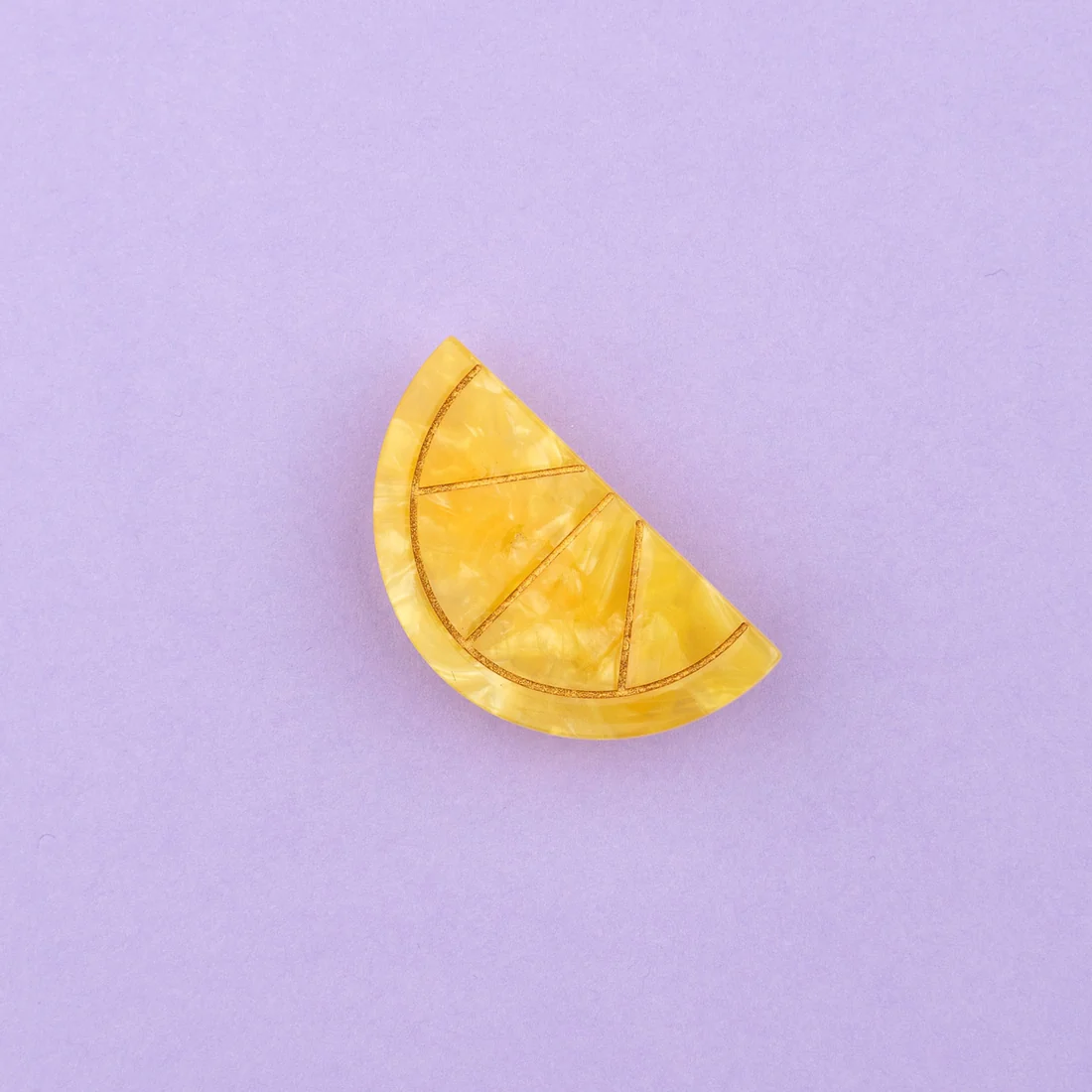 Lemon Mini Hair Clip