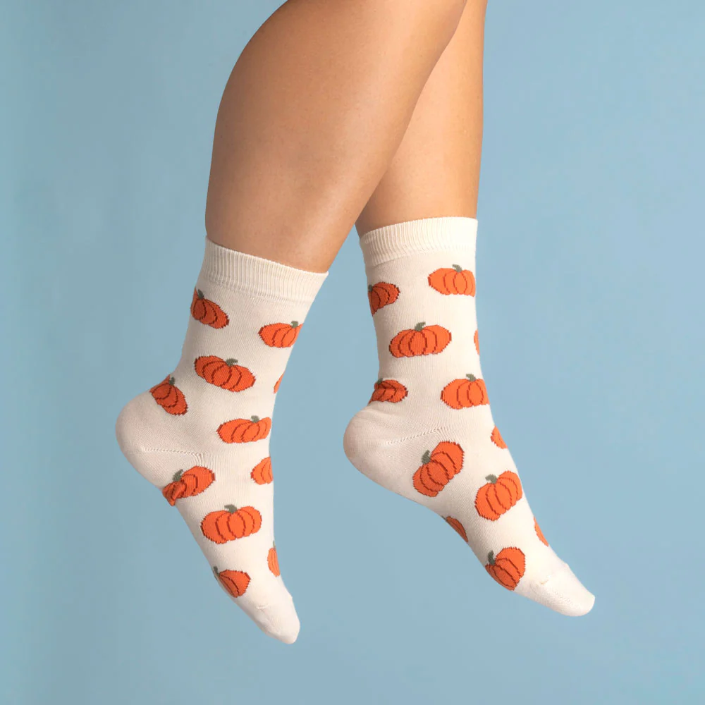 Pumpkin Socks