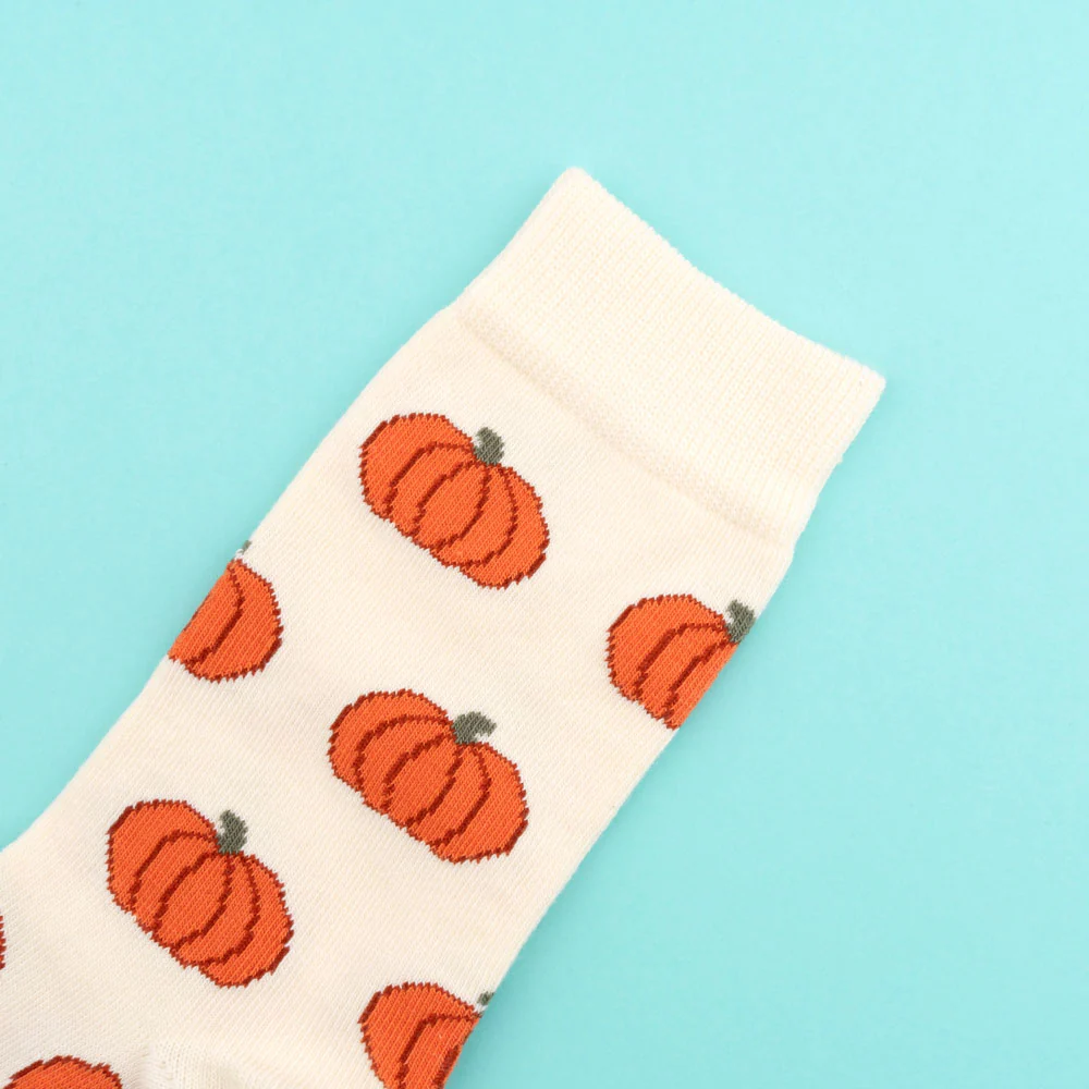 Pumpkin Socks