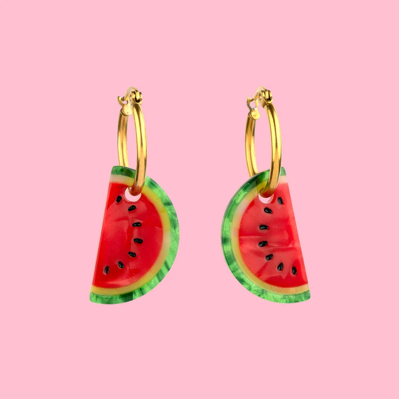 Watermelon Earrings