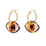 Brown Eye Earrings