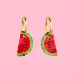 Watermelon Earrings