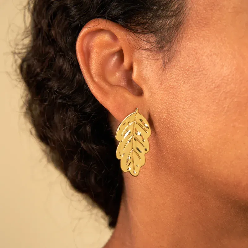 Φωτογραφία από Leaf Earrings