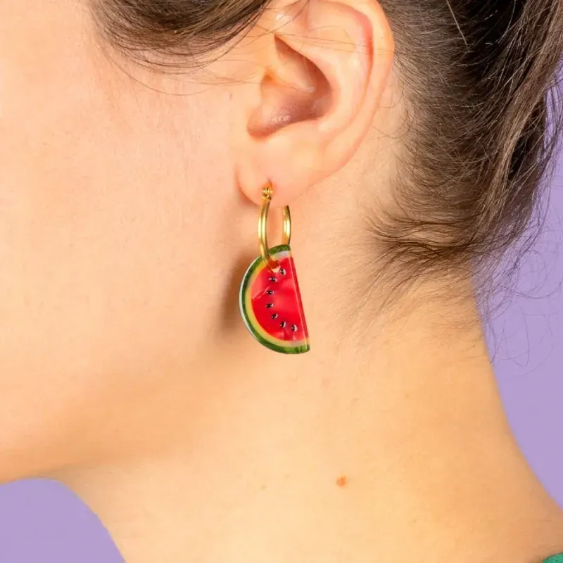 Φωτογραφία από Watermelon Earrings